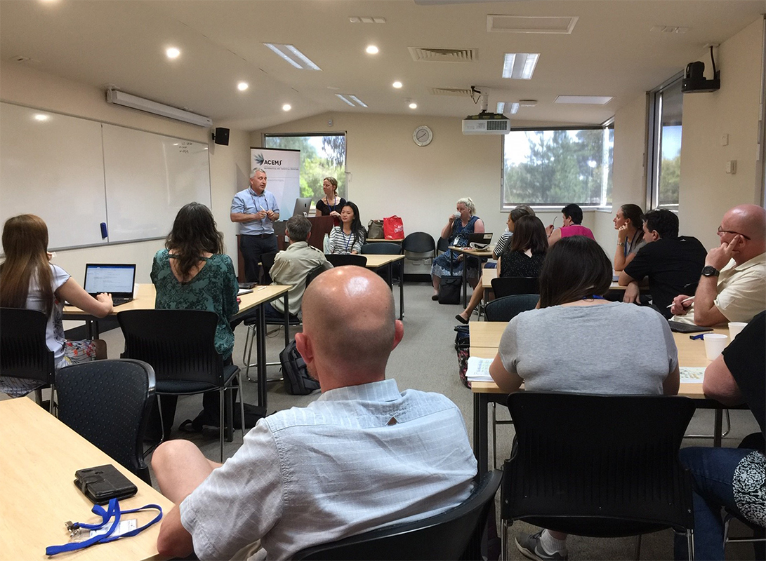 The five-day immersive teacher PD workshop held at MATRIX in Creswick